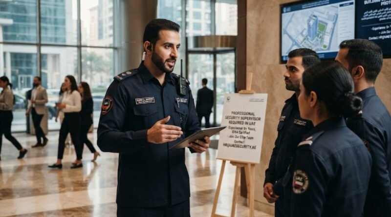 Security Supervisor Required in UAE