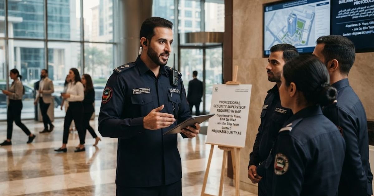 Security Supervisor Required in UAE