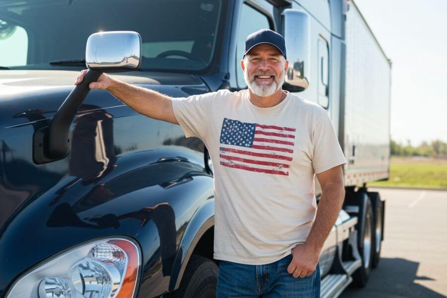 Truck Driver in America